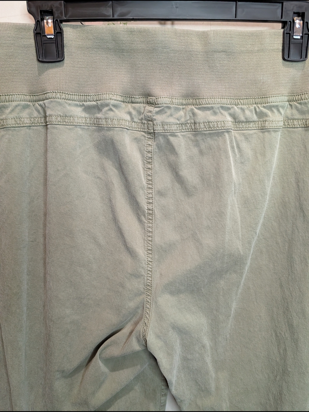 Orvis Olive Stretch Waist Lyocell Pants - Picture 5 of 7